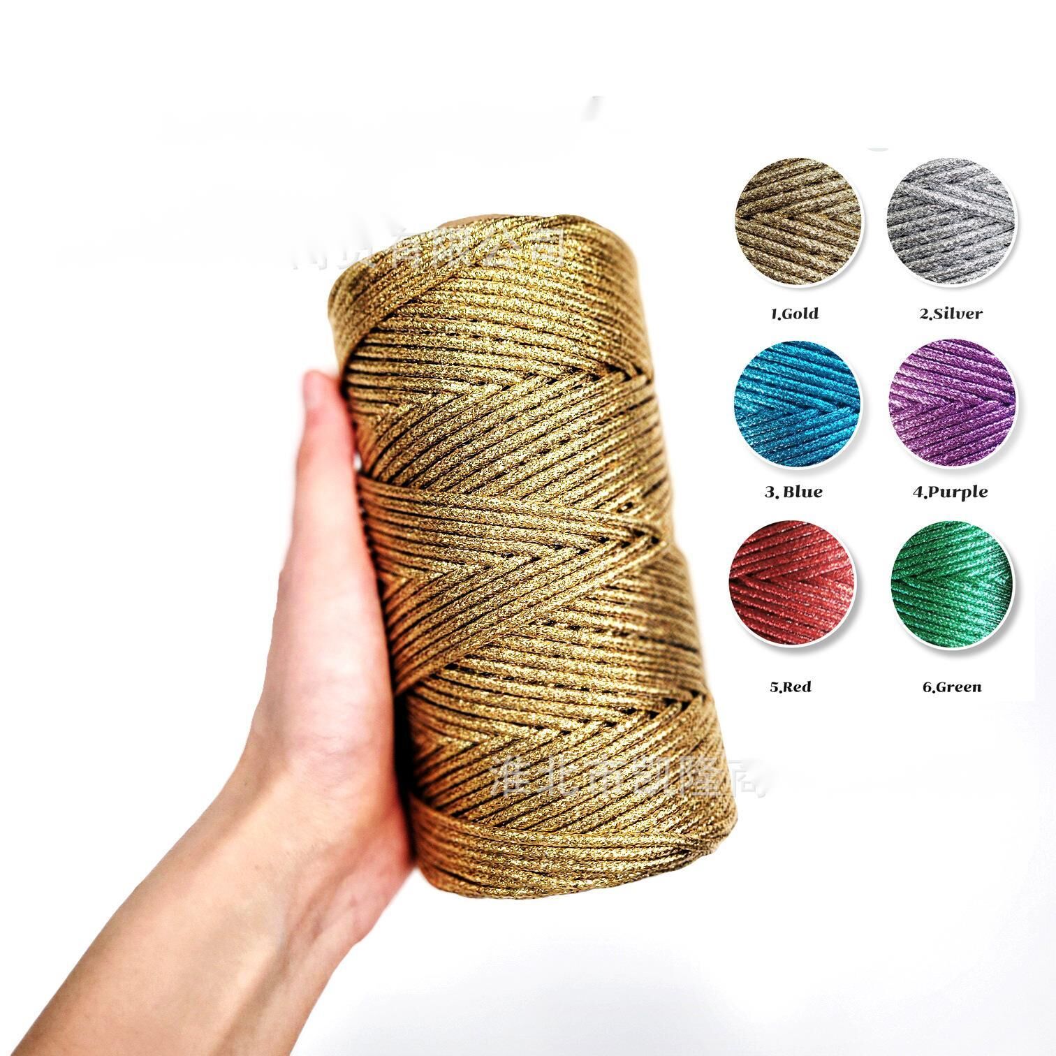 Shiny Metallic Braided Cord 3m – Embroidery Machine China Bewertung und Preis
