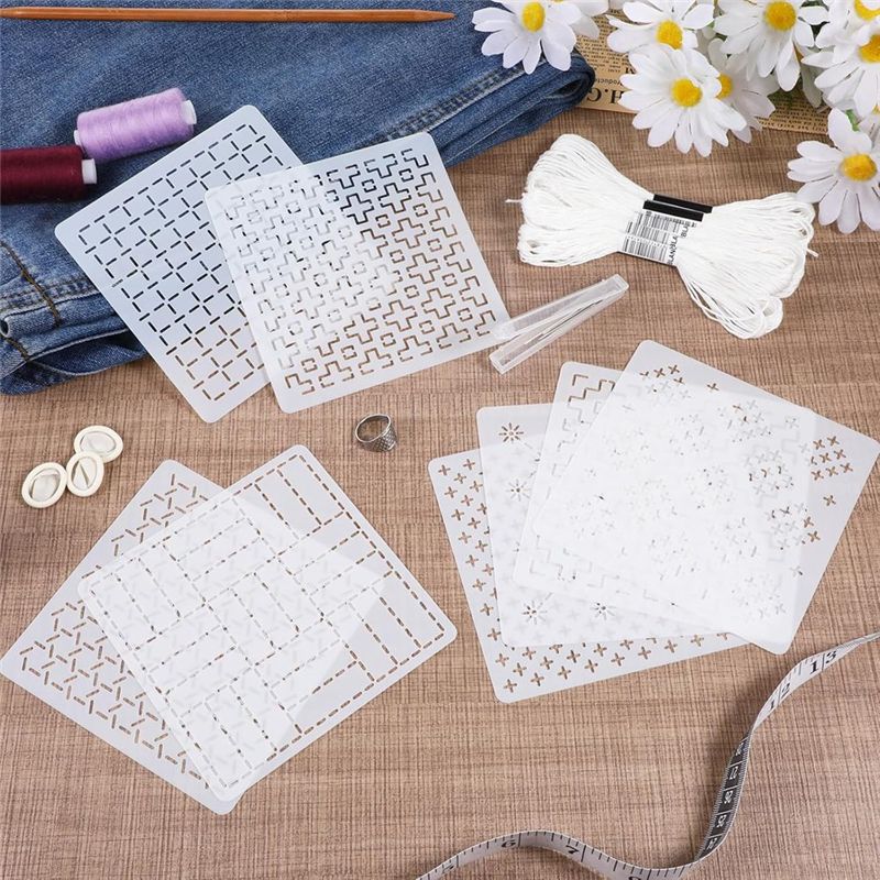 A96K-Geometric Pattern Embroid – Embroidery X Pattern Bewertung und Preis