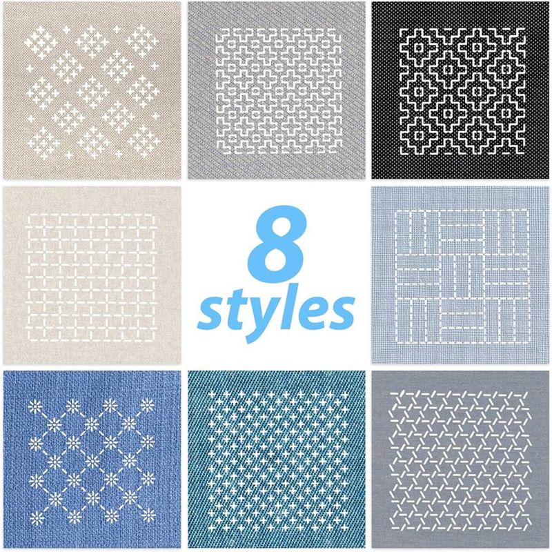 A96K-Geometric Pattern Embroid – Embroidery X Pattern Bewertung und Preis