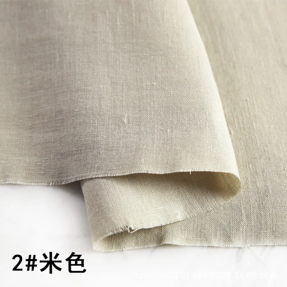 100% Pure Linen Natural fibers – Linen Fabric Natural Bewertung und Preis